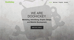 Desktop Screenshot of doohickeycreative.com